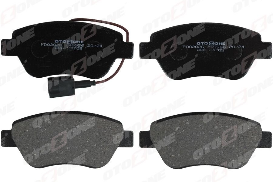 Ön Balata Doblo-Albea-Linea-Stilo-Fiorino 1.3mjtd-Bipper-Nemo 1.4 Hdi Gdb1482